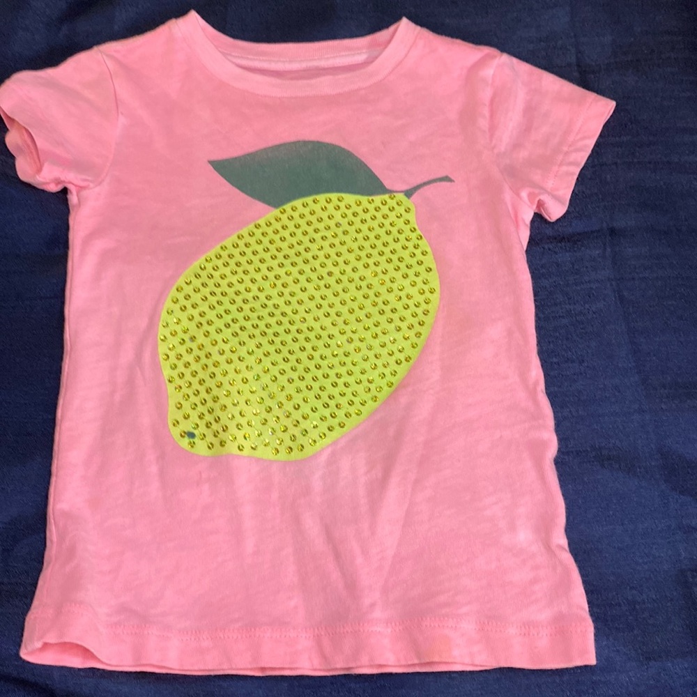 Girls lemon T-shirt